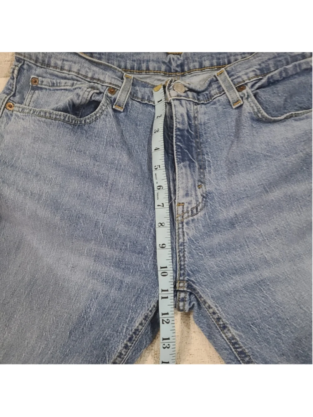 Levis 541 Athletic Taper Fit Jeans Mens 34x30 Blue Medium Wash Stretch Flex